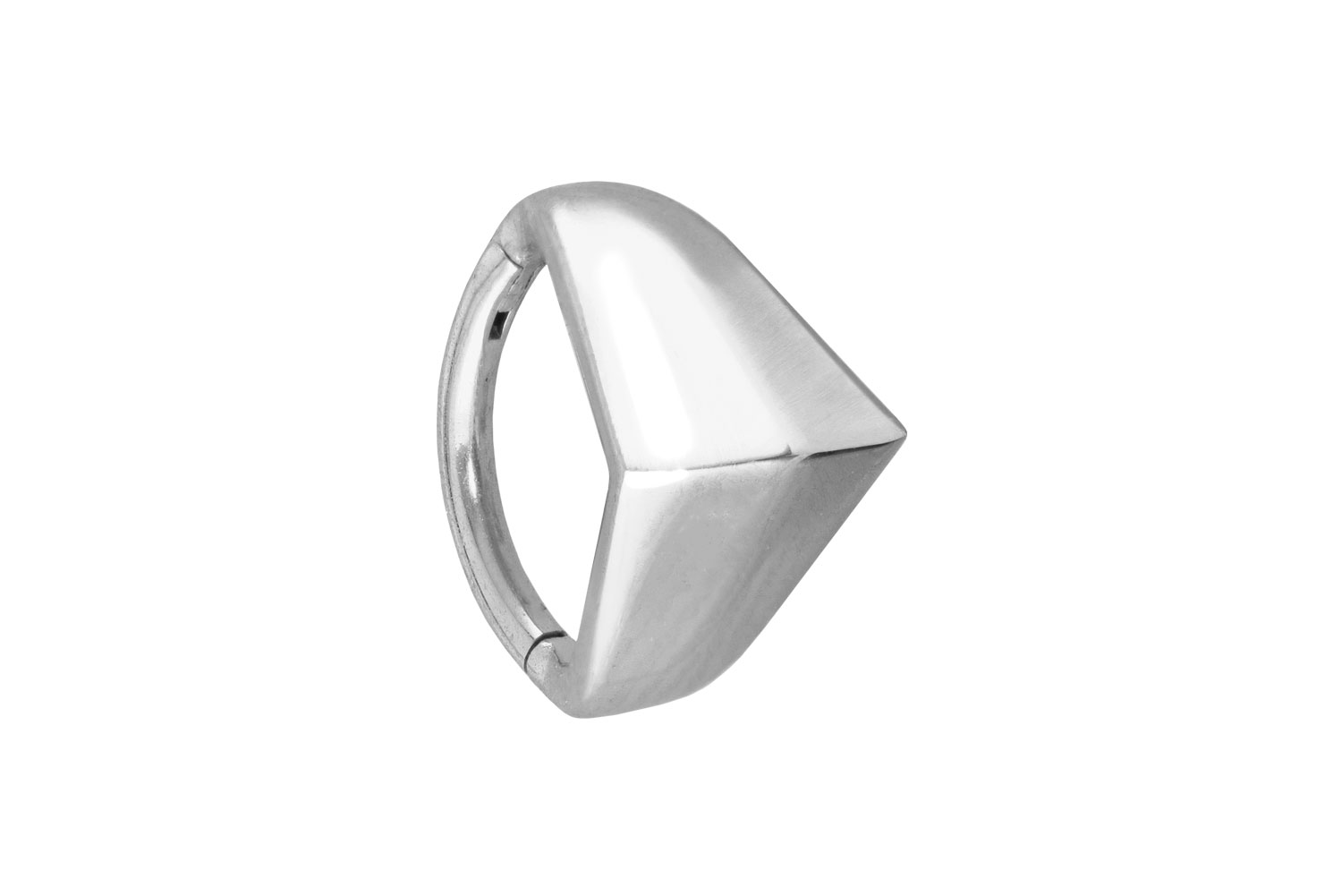 Chirurgenstahl Segmentring Clicker Piercing SCHILD